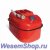 Горизонтальная стальная канистра KAN-500 (20L)